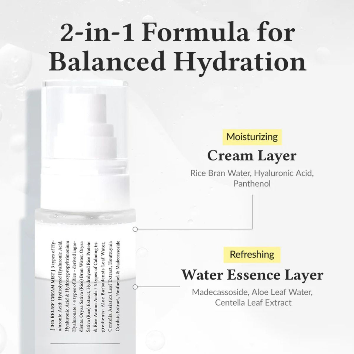 345 Relief Cream Mist