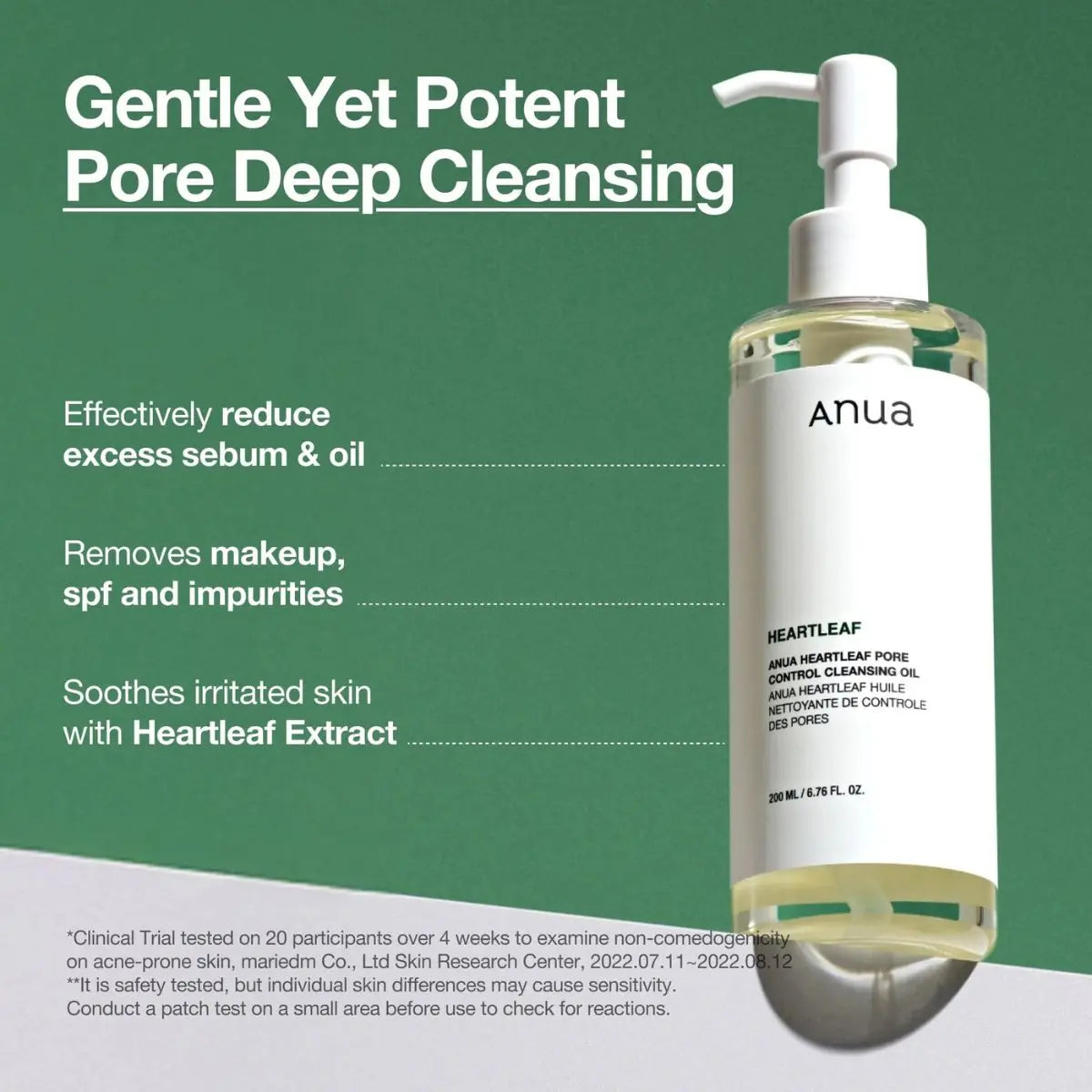 Heartleaf Pore Control Cleansing Oil Anua