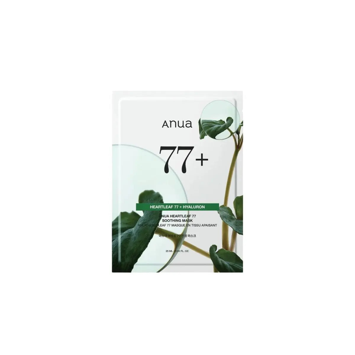 Heartleaf 77% Soothing Sheet Mask Anua
