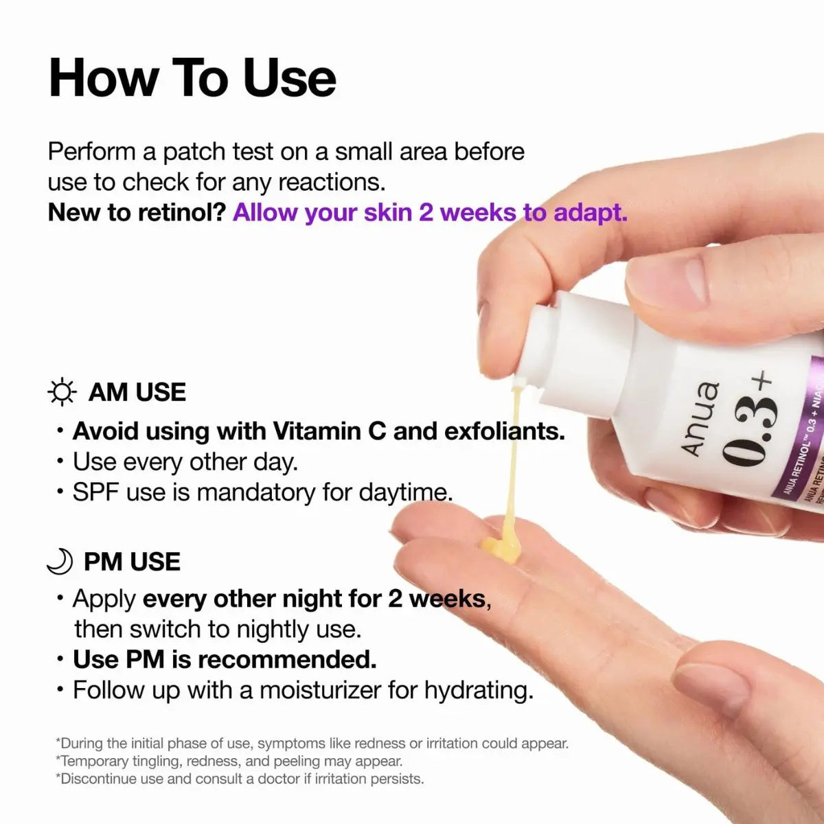 Nano Retinol 0.3% + Niacin Renewing Serum 30mL Anua
