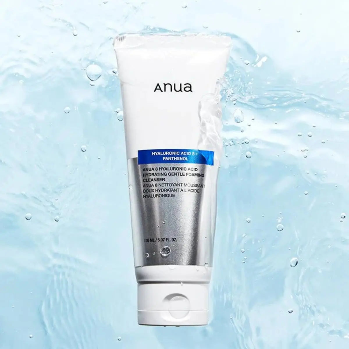 8 Hyaluronic Acid Hydrating Gentle Foaming Cleanser 150mL Anua