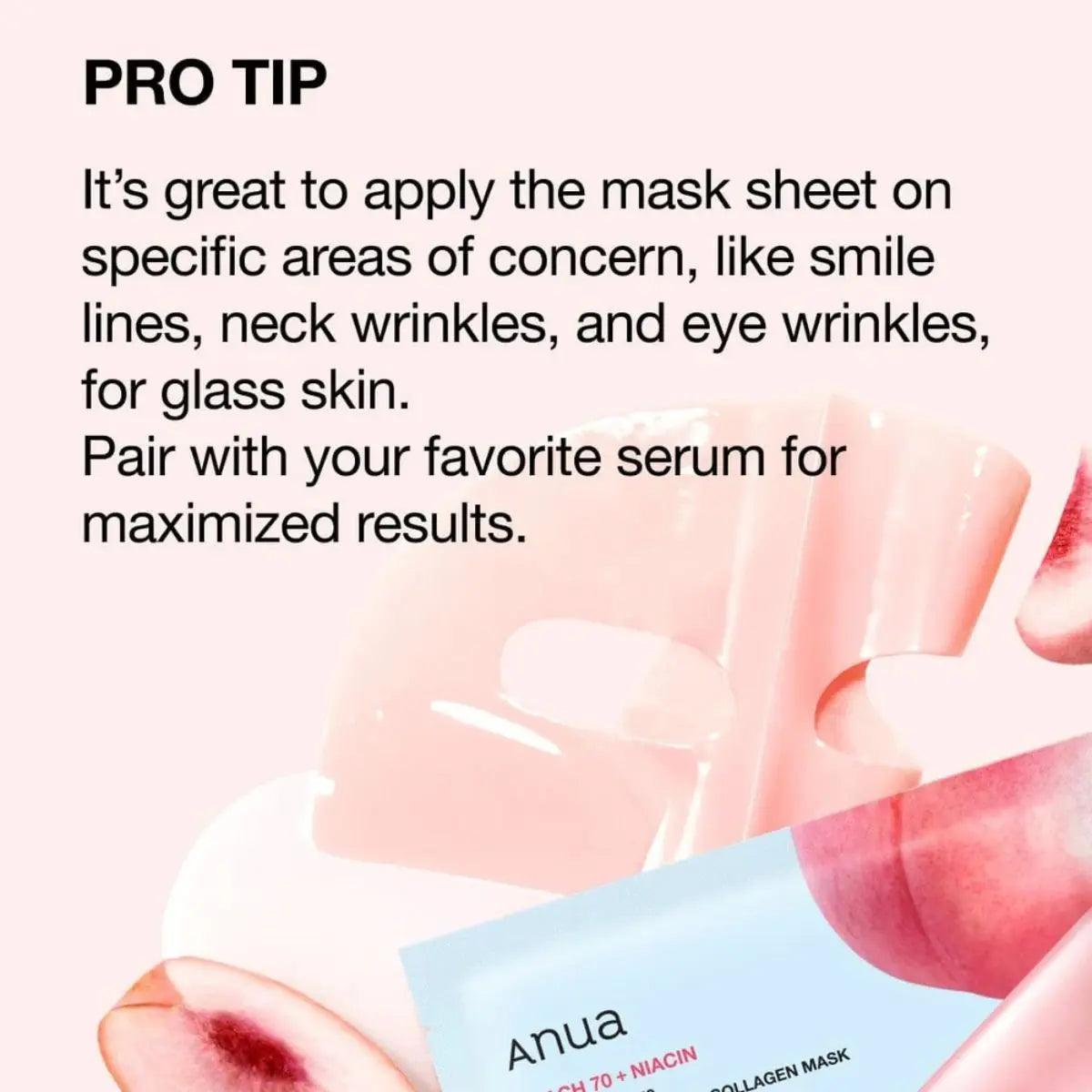 Peach 70 Niacin Brightening Collagen Mask Anua
