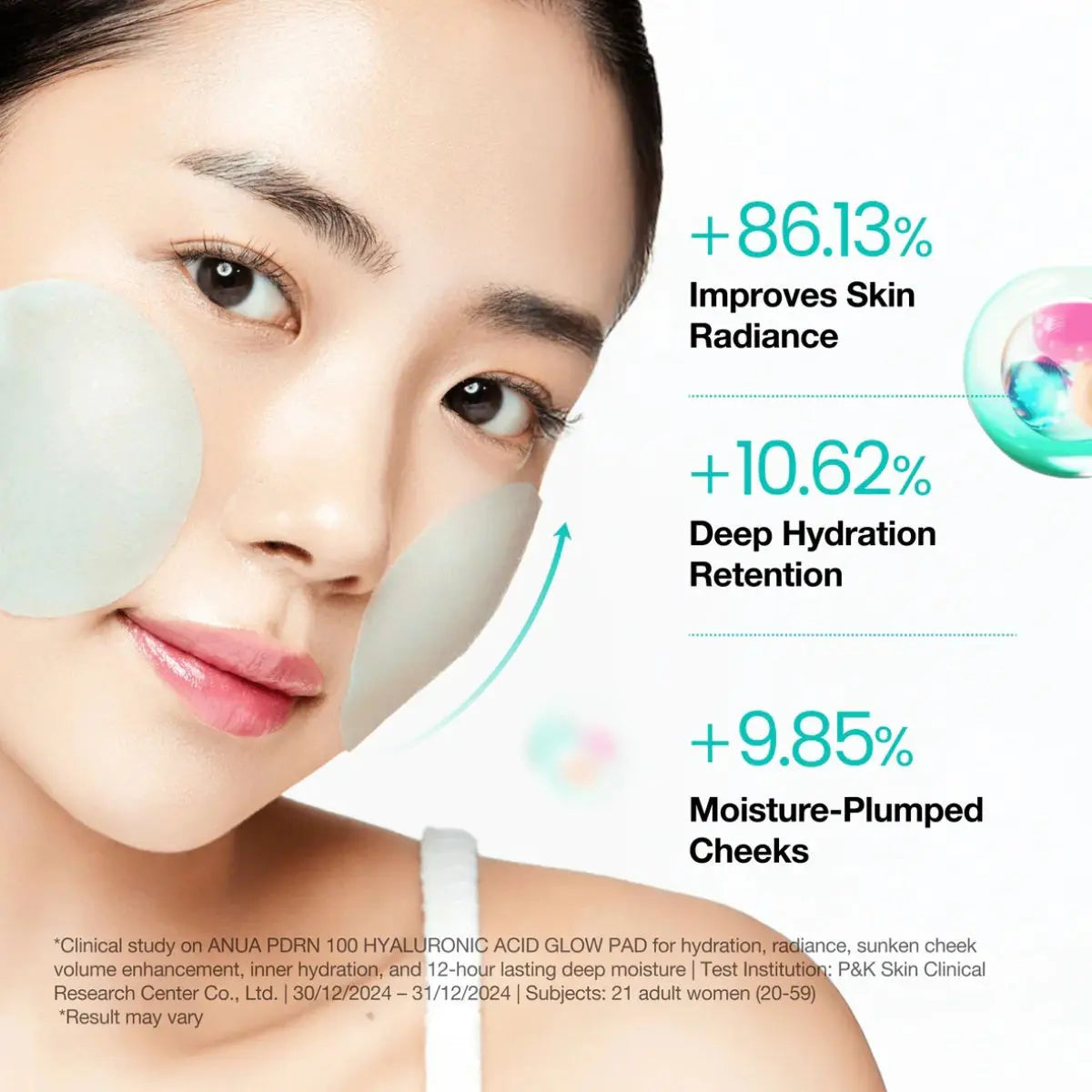 PDRN Hyaluronic Glow Pad 60ea Anua