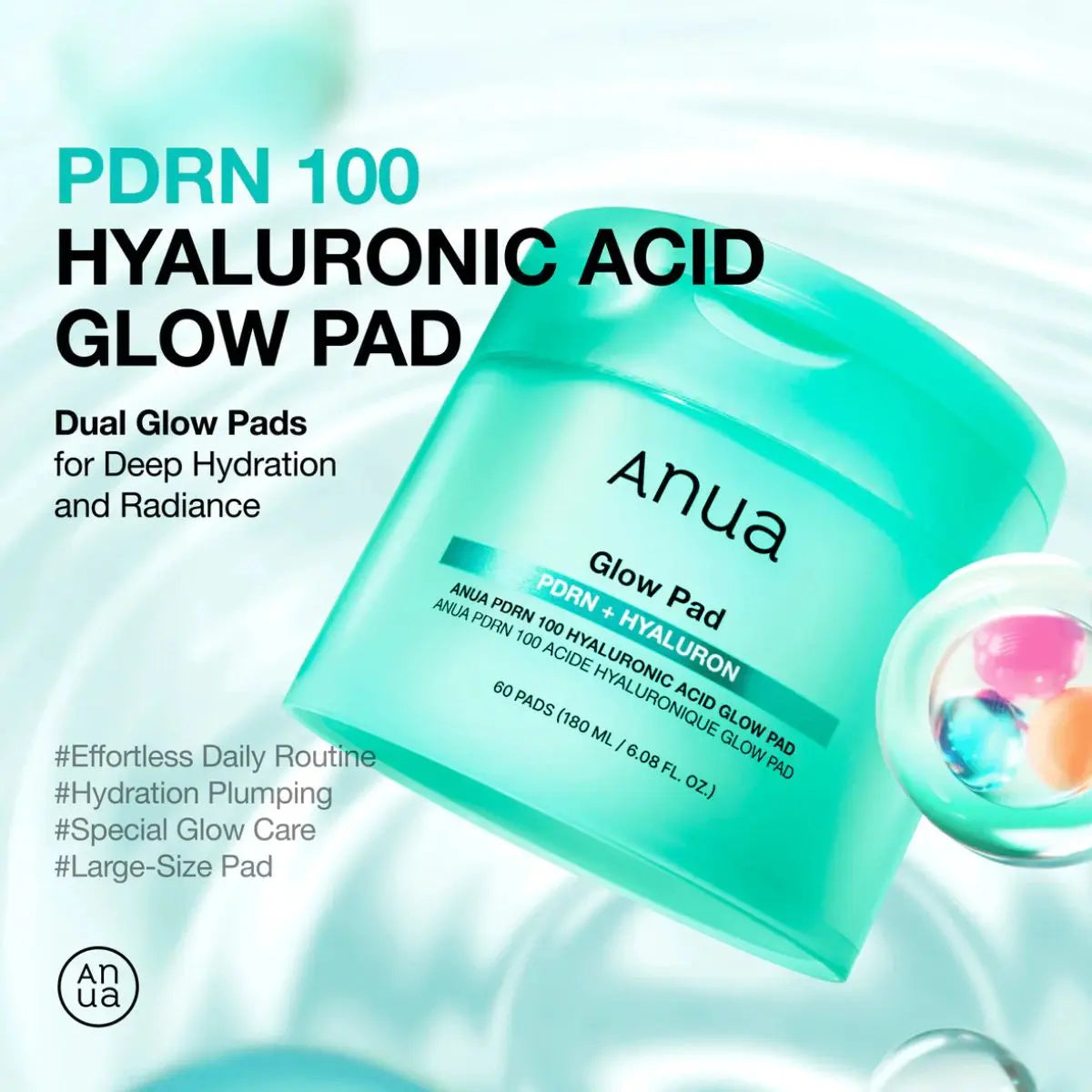 PDRN Hyaluronic Glow Pad 60ea Anua
