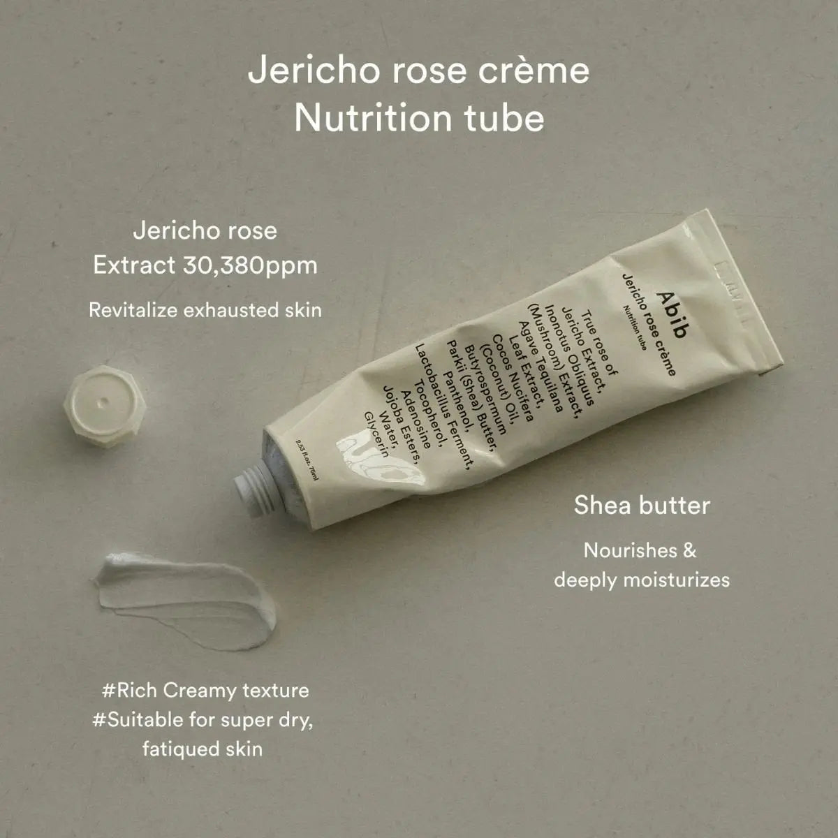 Jericho Rose Crème Nutrition Tube 75mL Abib
