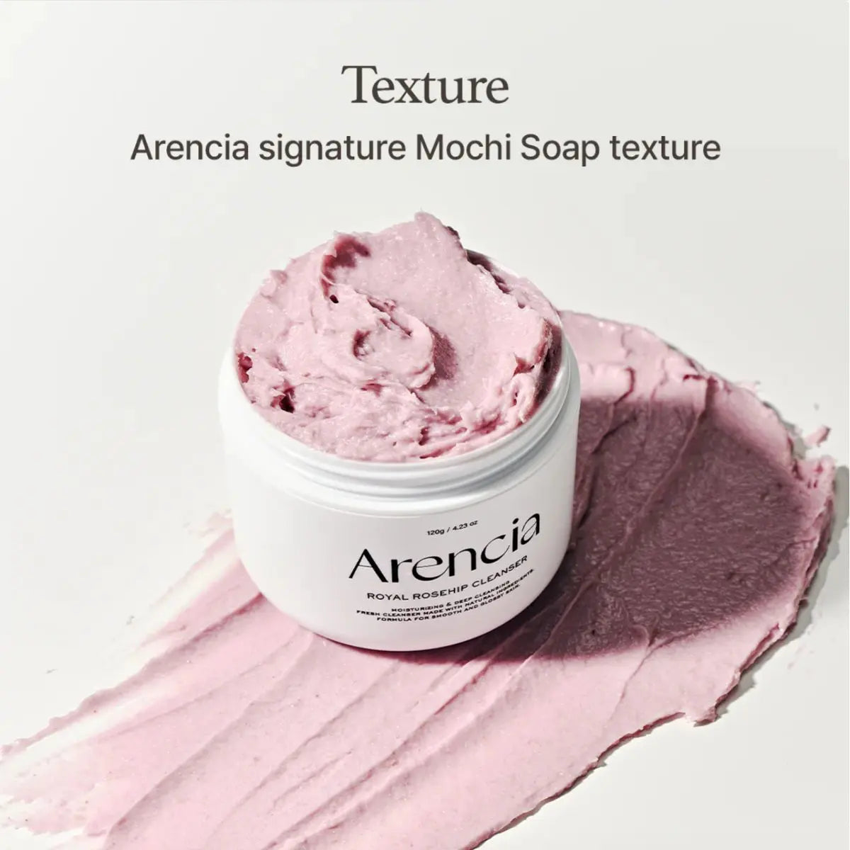 Fresh Rosehip Rice Mochi Cleanser 120g Arencia