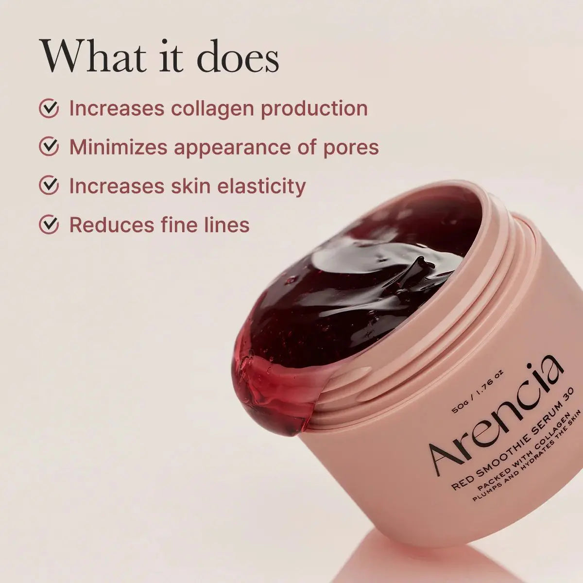 Fresh Red Smoothie Serum 30 50g Arencia