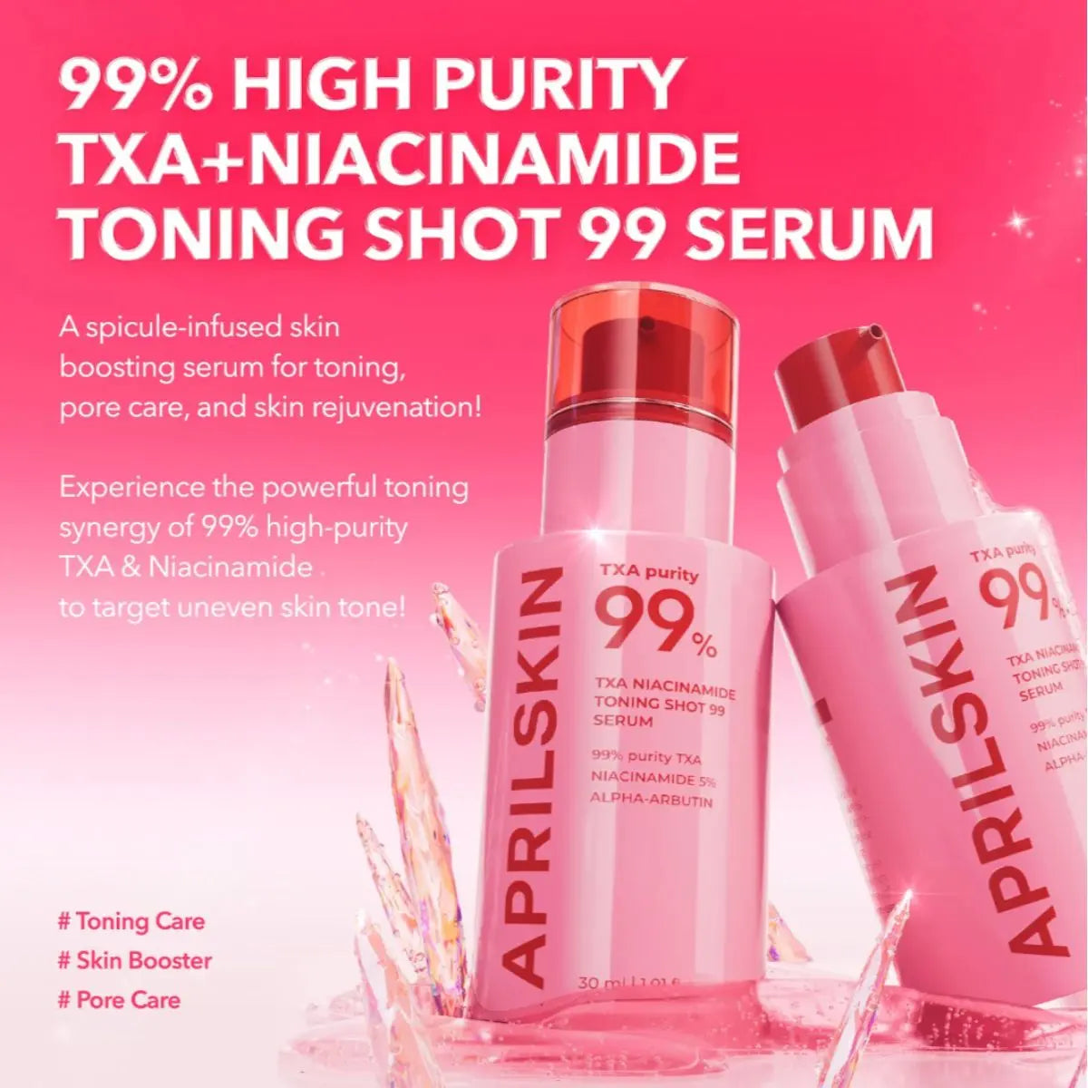 TXA Niacinamide Toning Shot 99 Serum 30mL APRILSKIN