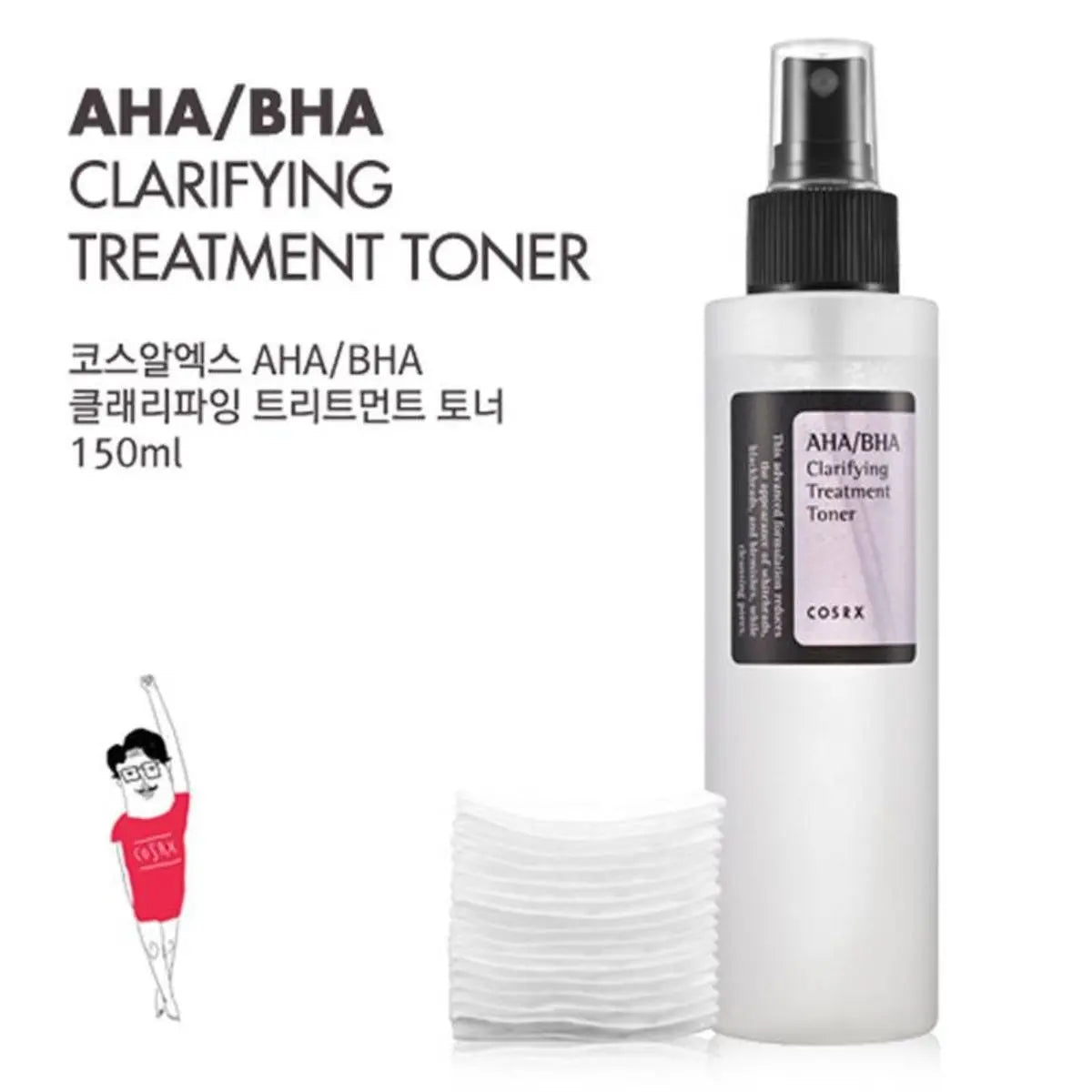 AHA BHA Clarifying Treatment Toner 150mL Cosrx