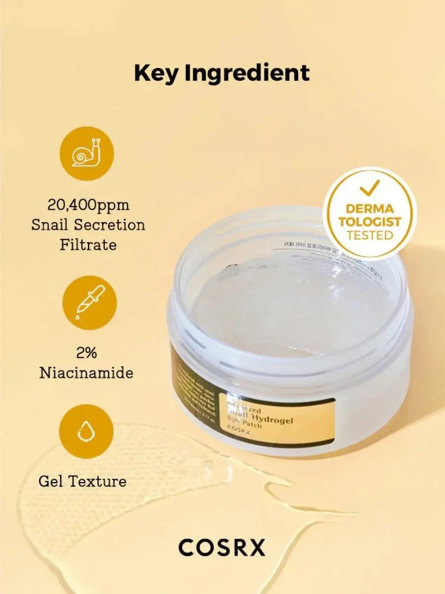 Advanced Snail Hydrogel Eye Patch 60ea Cosrx