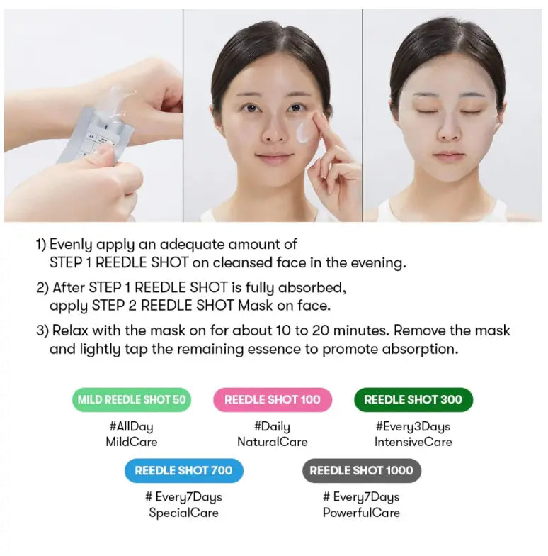 Mild Reedle Shot 100 2-Step Mask VT Cosmetics
