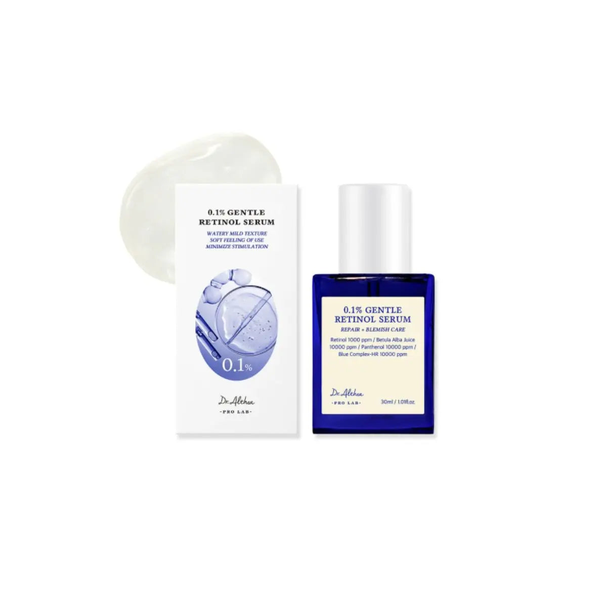 0.1% Gentle Retinol Serum 30mL Dr.Althea