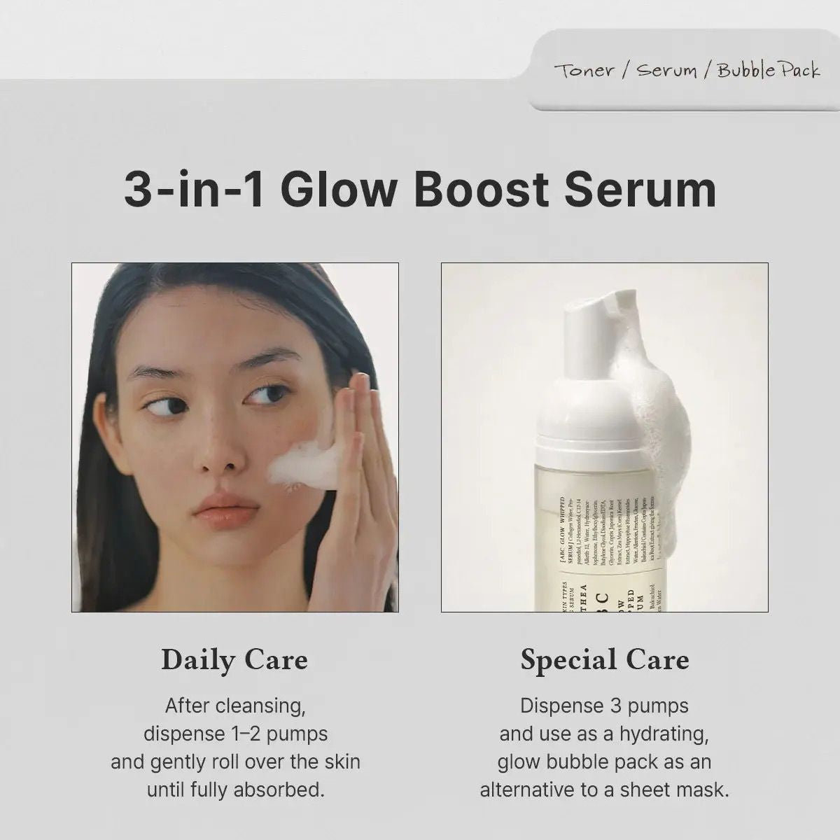 ABC Glow Whipped Serum 100mL