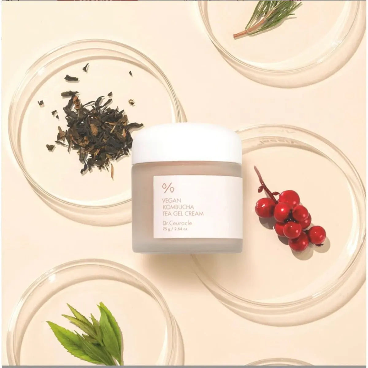 Vegan Kombucha Tea Gel Cream 75g Dr. Ceuracle