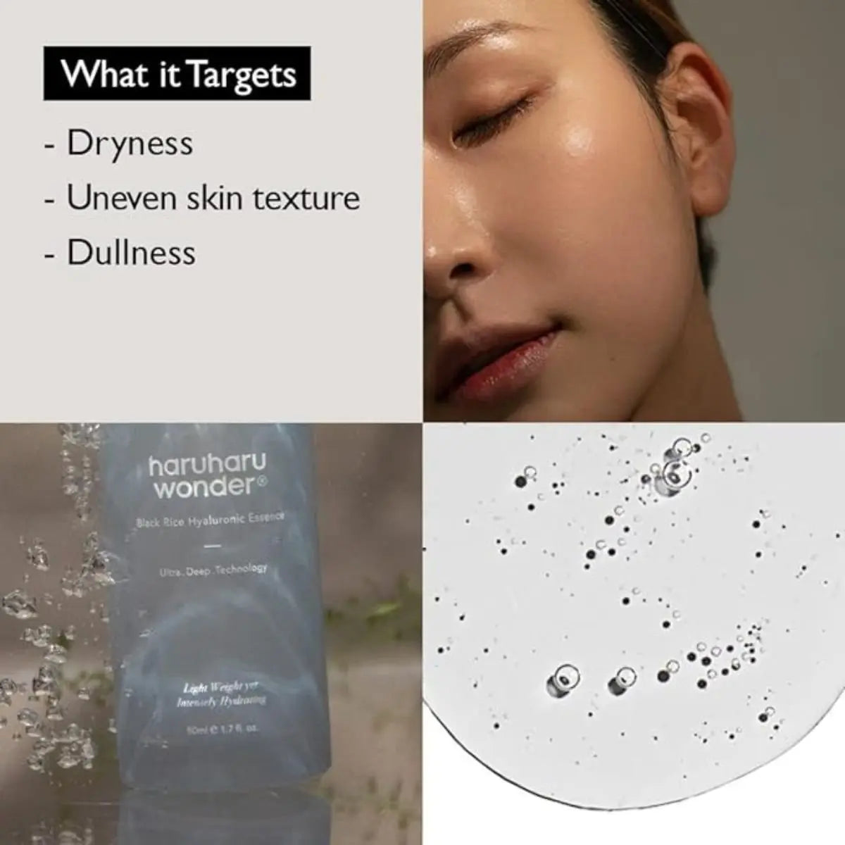 Wonder Black Rice Hyaluronic Essence 50mL Haruharu Wonder