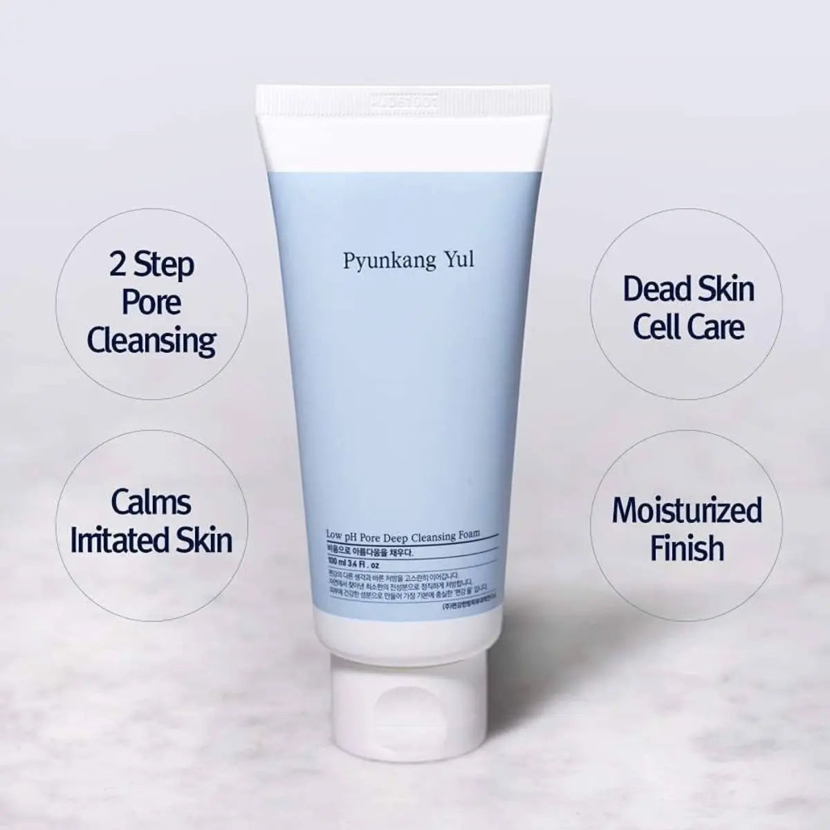 Low pH Pore Deep Cleansing Foam 100mL Pyunkang Yul
