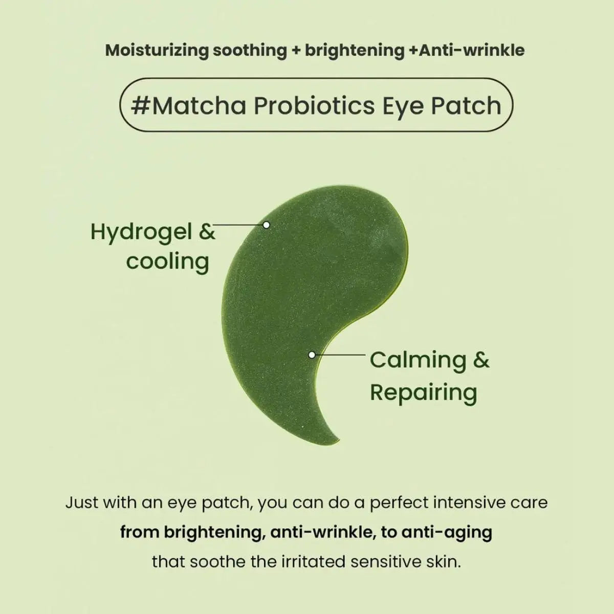 Matcha Biome Hydrogel Eye Patch 60ea Heimish