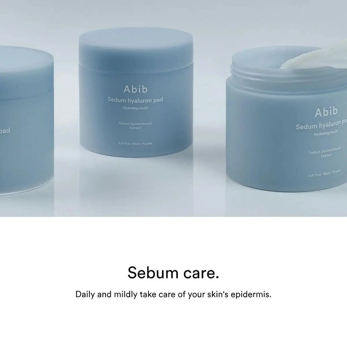 Sedum Hyaluron Pad Hydrating Touch 165mL (75pads) Abib