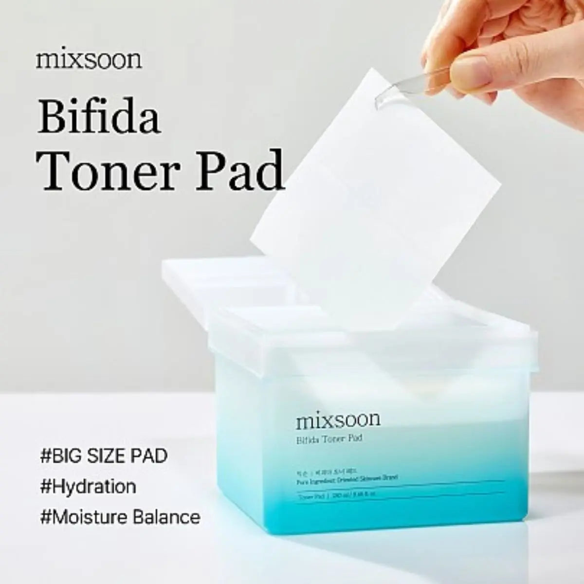 Bifida Toner Pad (120 Sheets) Mixsoon