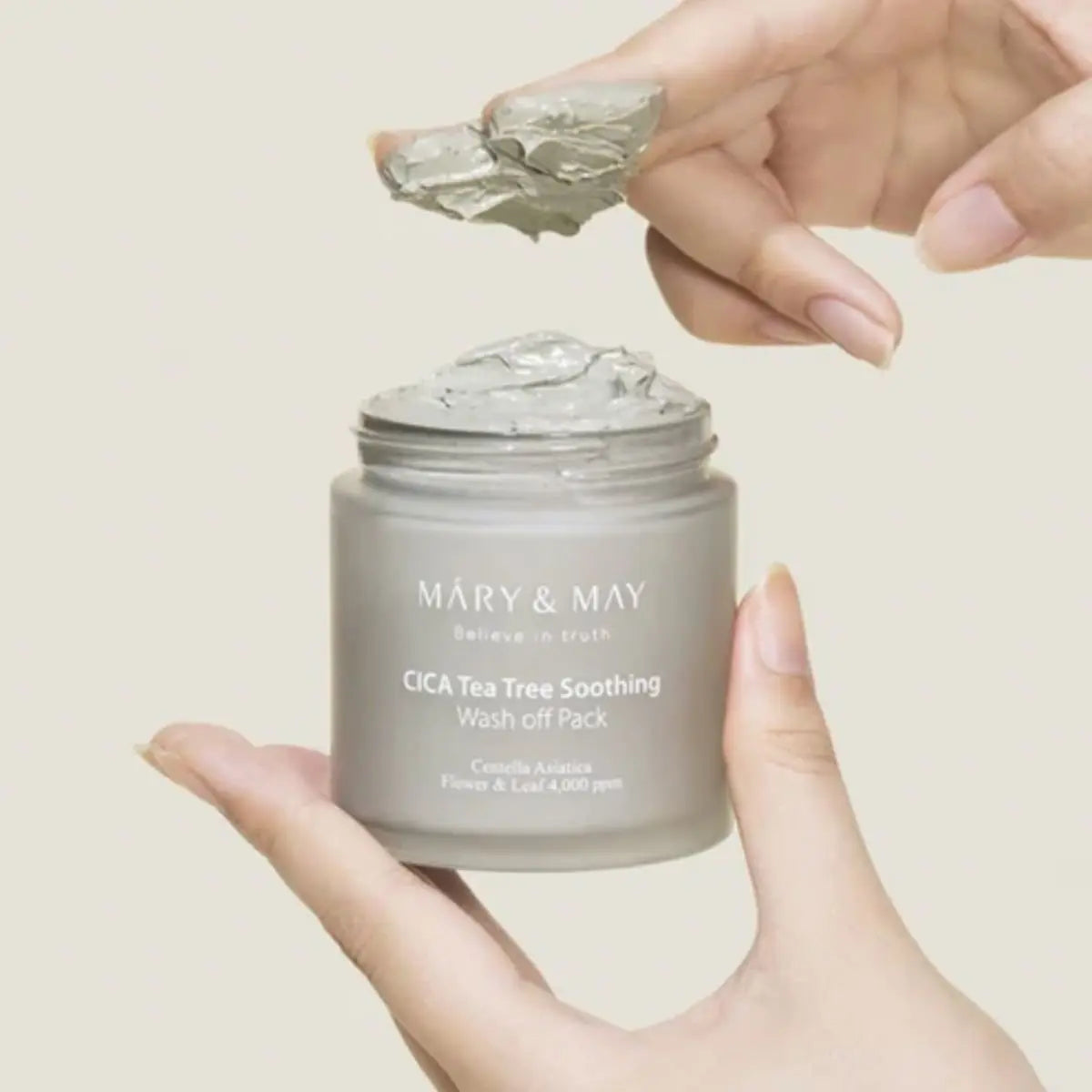 Cica Tea Tree Soothing Wash Off Pack 125g Mary&amp;May