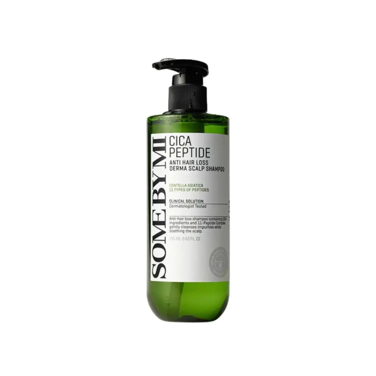 Cica Peptide Anti Hair Loss Derma Scalp Shampoo 285mL Somebymi