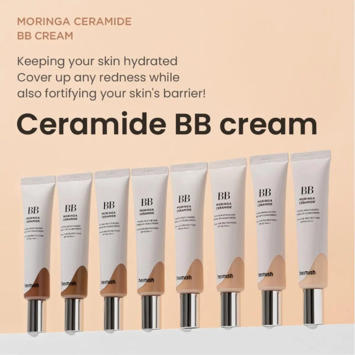 Moringa Ceramide BB Cream SPF 30 PA++ Heimish