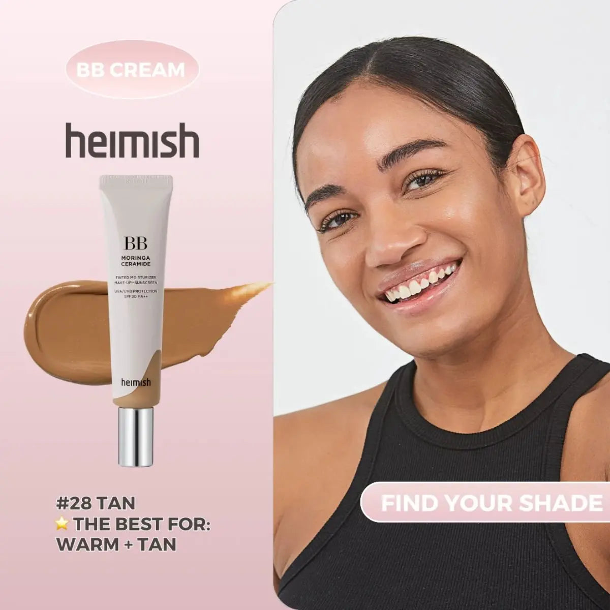 Moringa Ceramide BB Cream SPF 30 PA++ Heimish