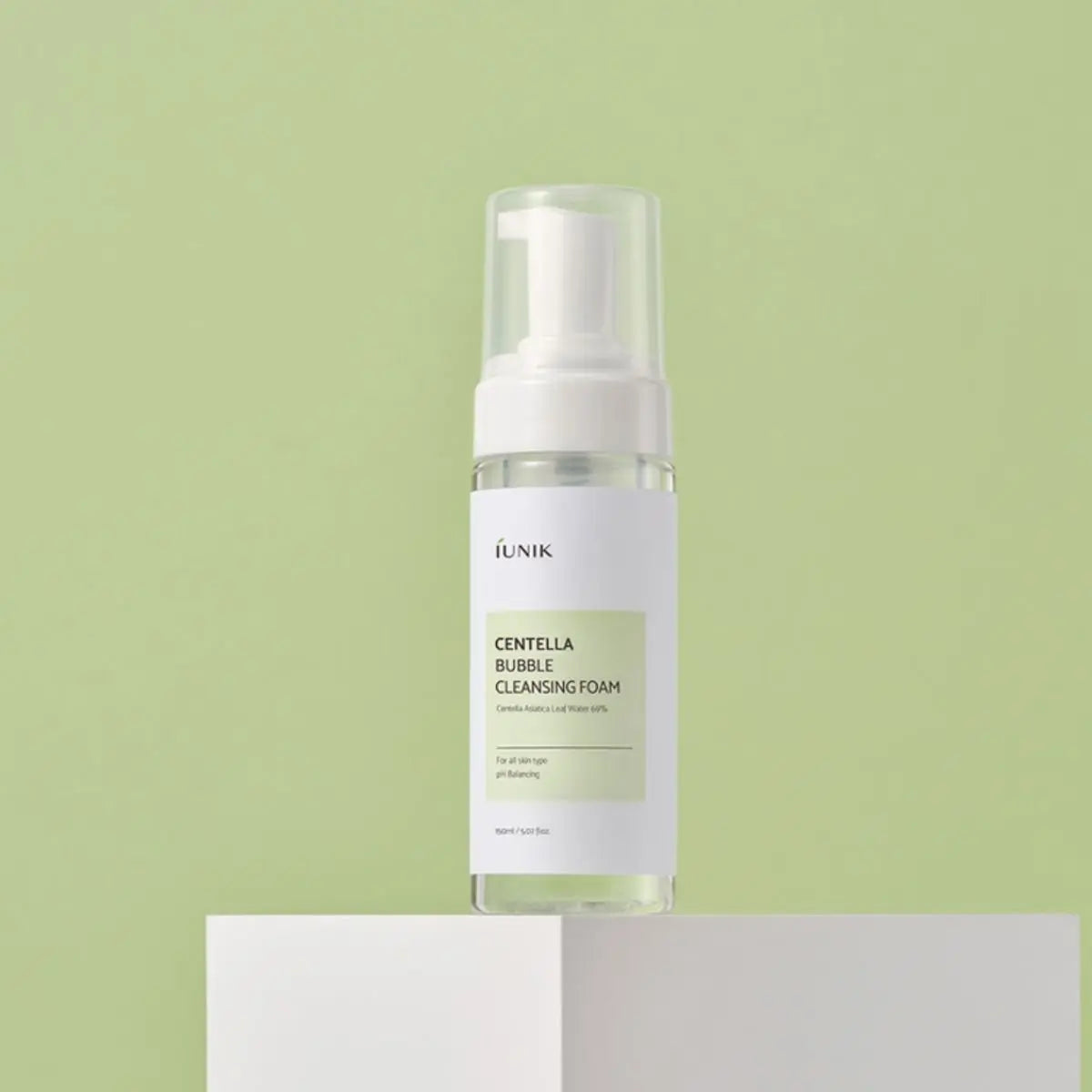 Centella Bubble Cleansing Foam 150mL Iunik
