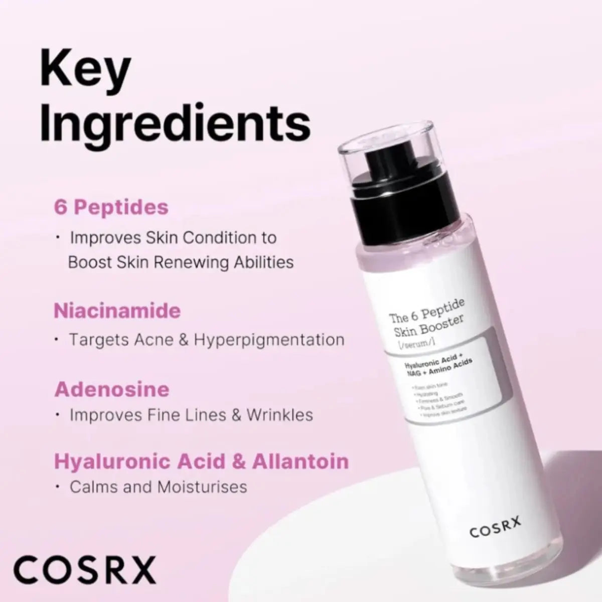 The 6 Peptide Skin Booster Serum 150mL Cosrx