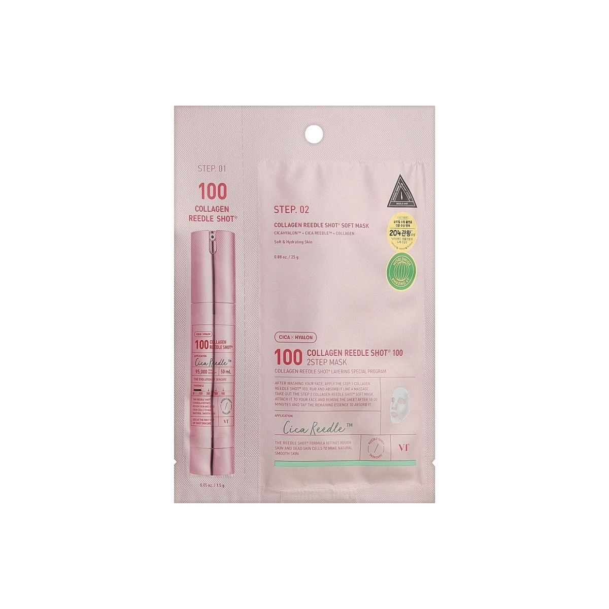 Collagen Reedle Shot 100 2Step Mask VT Cosmetics