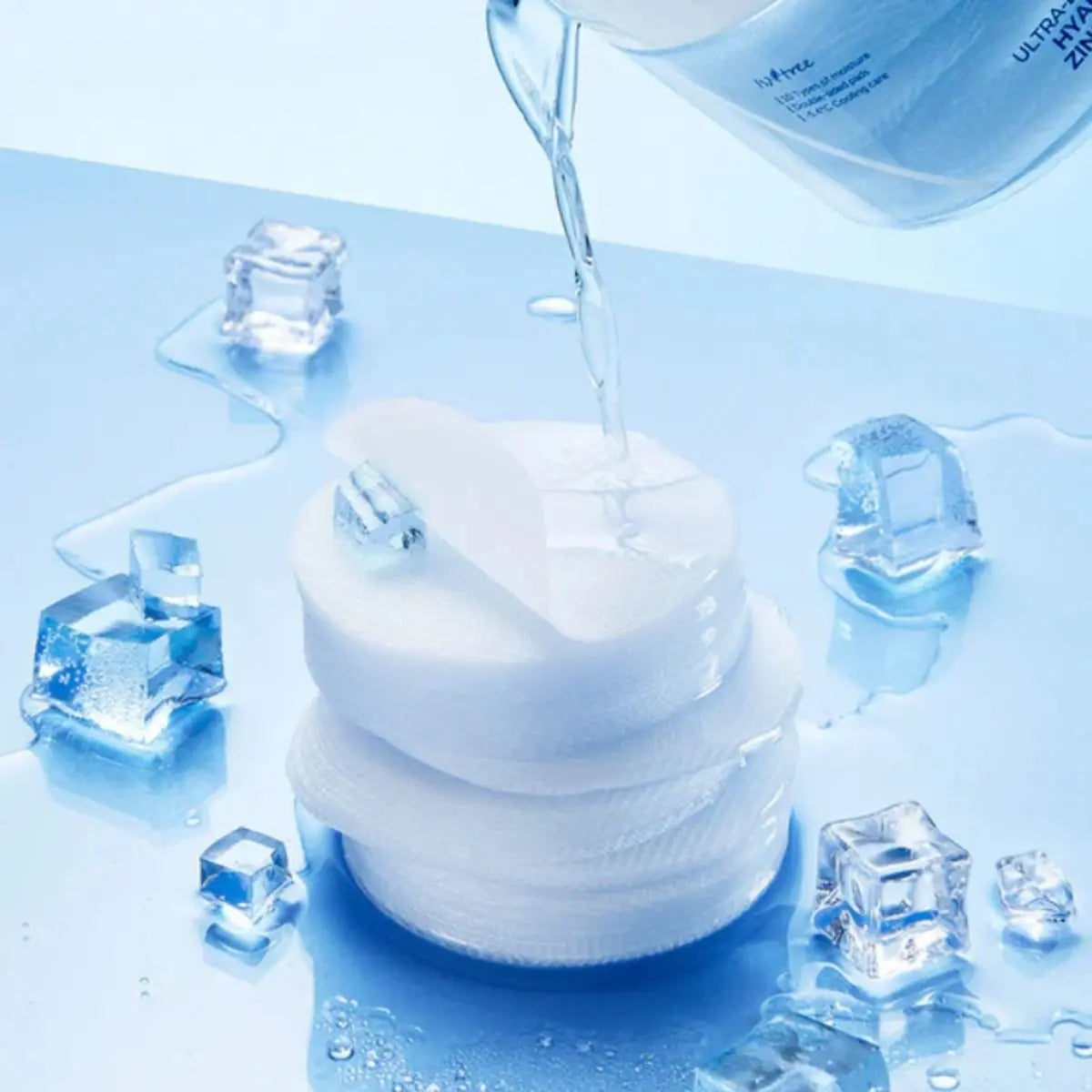 Ultra-Low Molecular Hyaluronic Acid Zinc Cooling Pad 150mL Isntree