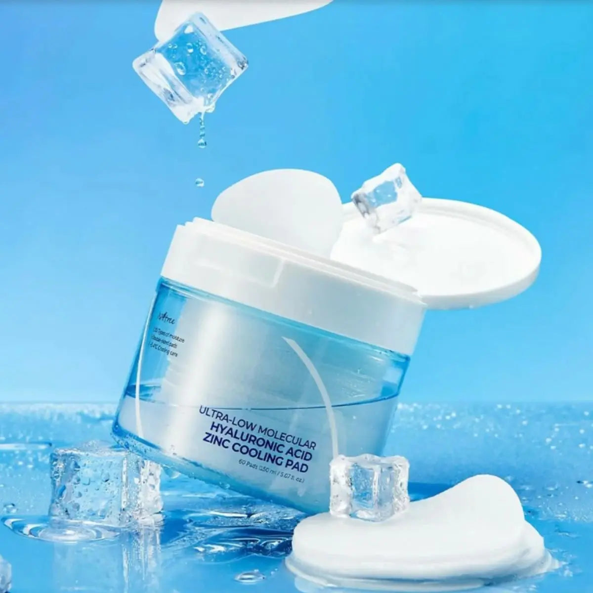 Ultra-Low Molecular Hyaluronic Acid Zinc Cooling Pad 150mL Isntree