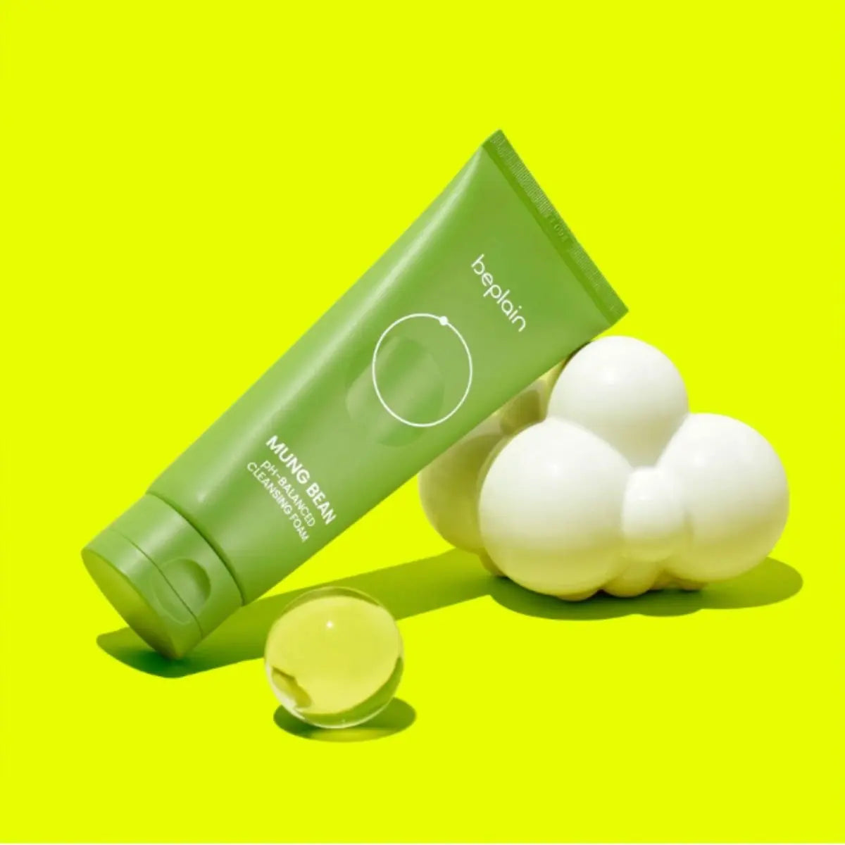Mung Bean pH-Balanced Cleansing Foam 80mL Beplain