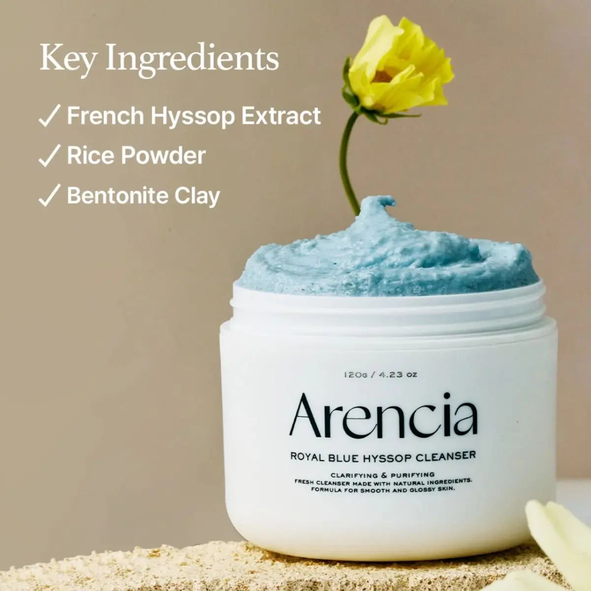 Blue Hyssop Cleanser 120g Arencia