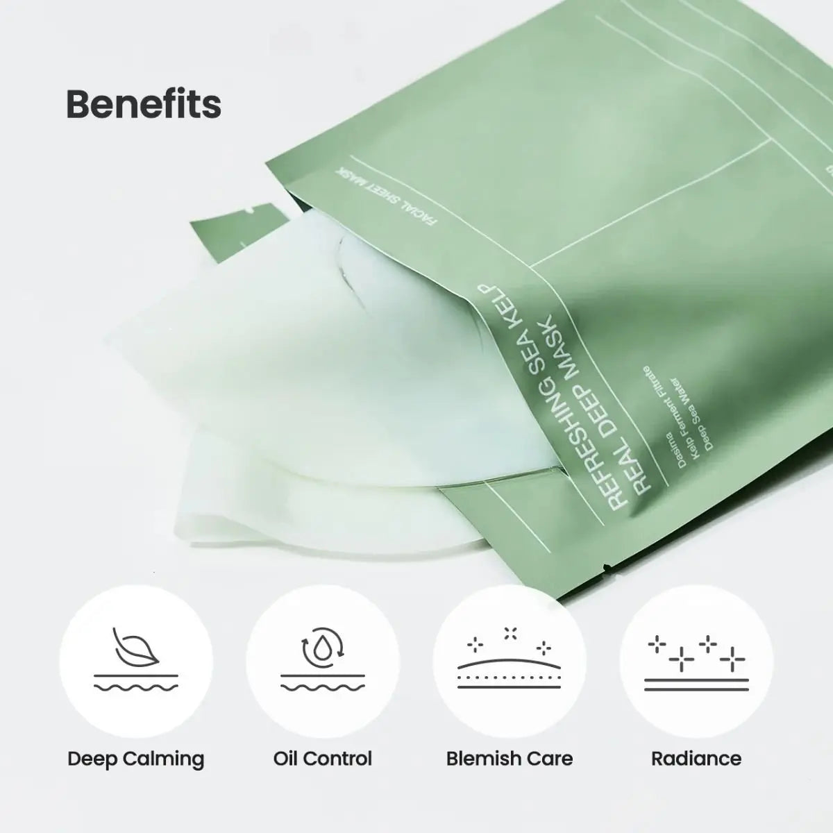 Refreshing Sea Kelp Real Deep Mask (4ea) Biodance