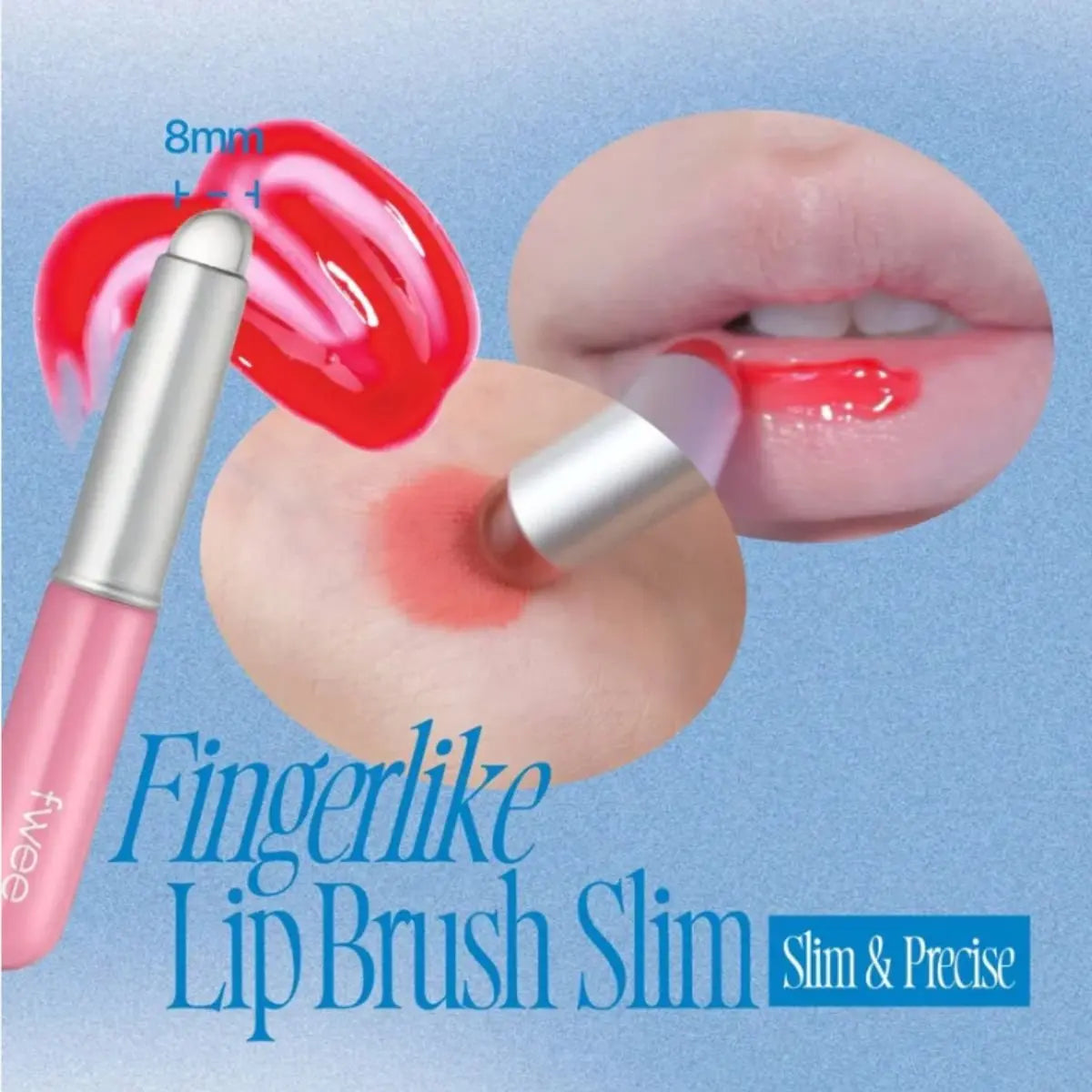 Fingerlike Silicone Lip Brush Slim 13g FWEE