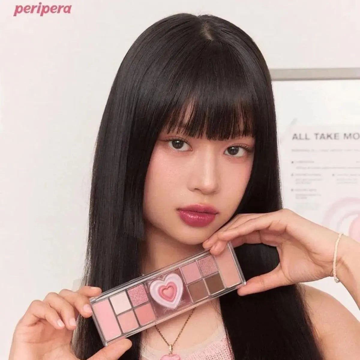 All Take Mood Like Palette 01 Prestige Pink Peripera