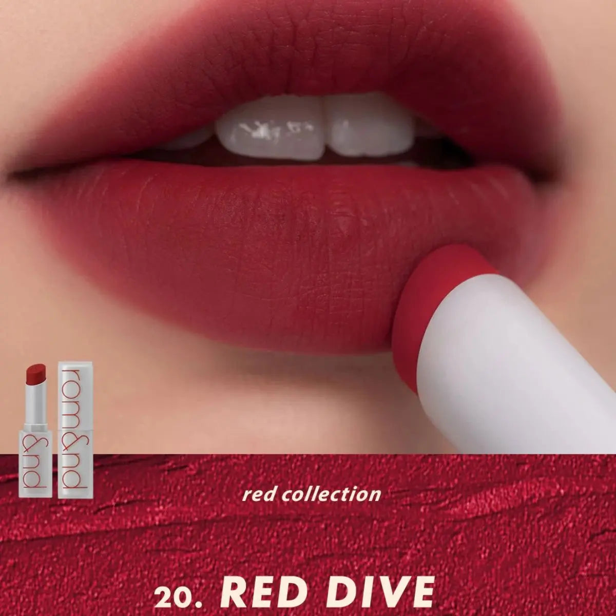 Zero Matte Lipstick Rom&amp;nd