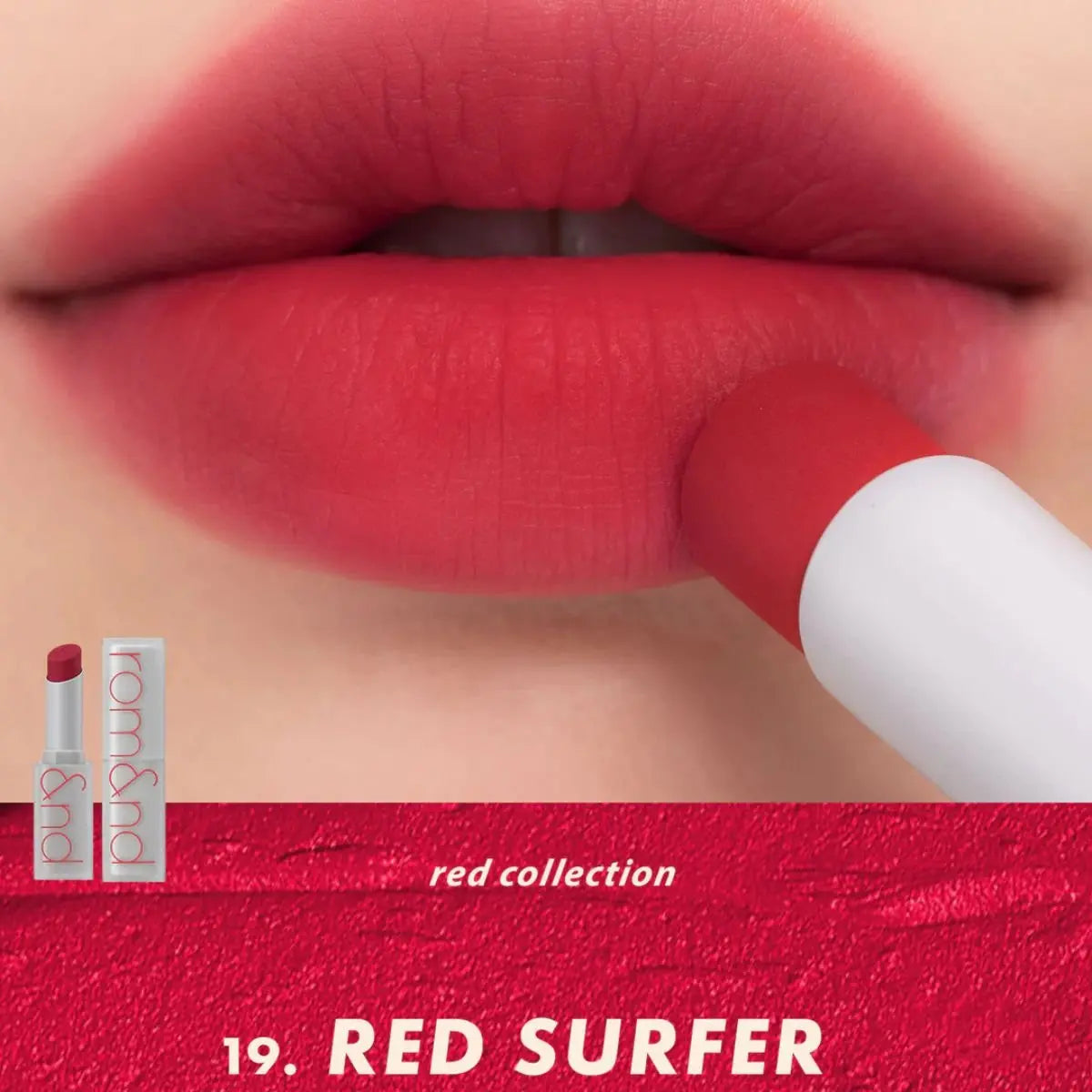 Zero Matte Lipstick Rom&amp;nd