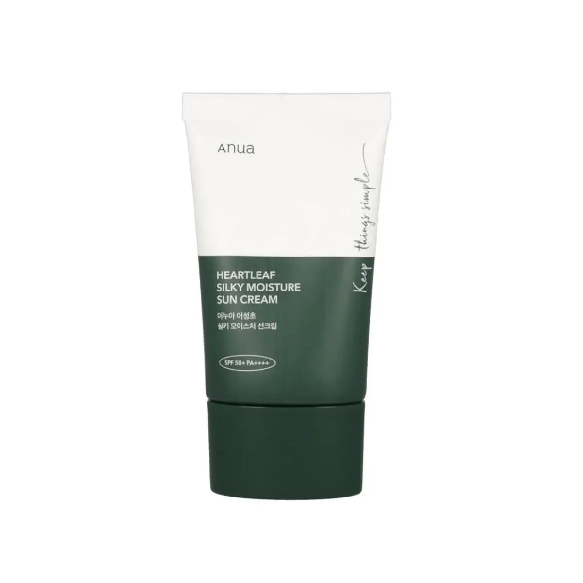 Heartleaf Silky Moisture Sunscreen 50mL Anua