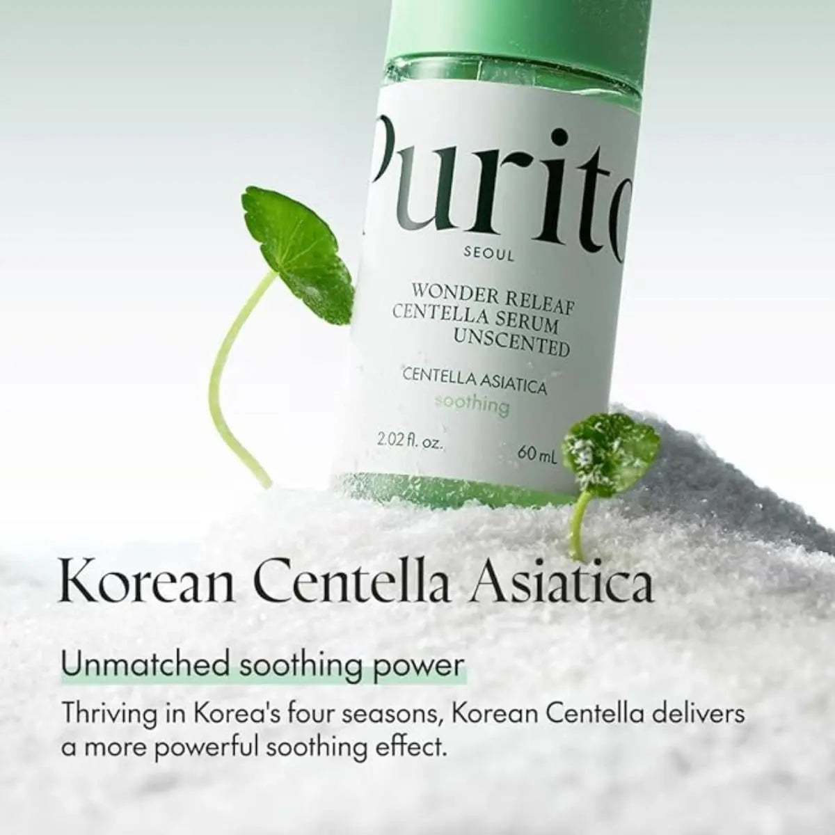Wonder Releaf Centella Serum Unscented 60mL Purito