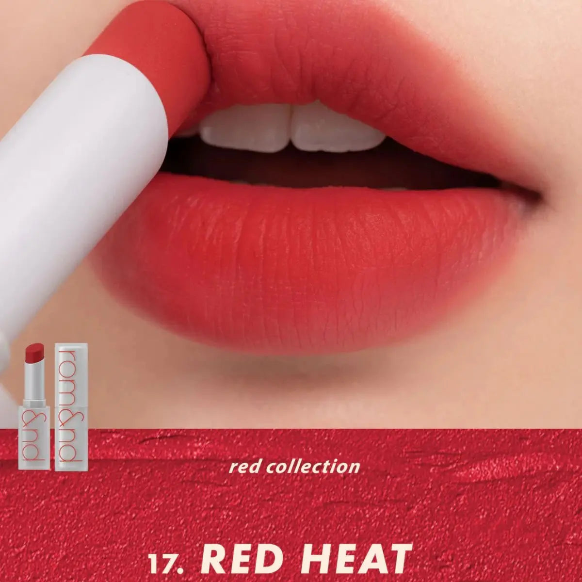 Zero Matte Lipstick Rom&amp;nd