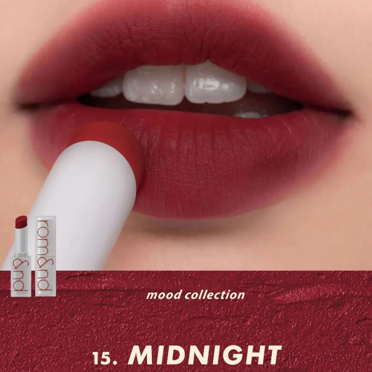 Zero Matte Lipstick Rom&amp;nd