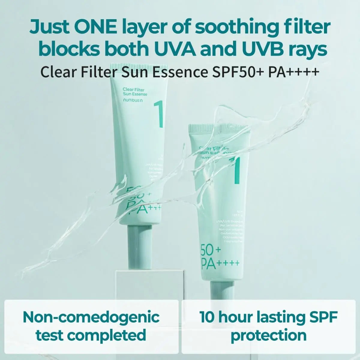 No.1 Clear Filter Sun Essence SPF50+ PA++++ Numbuzin