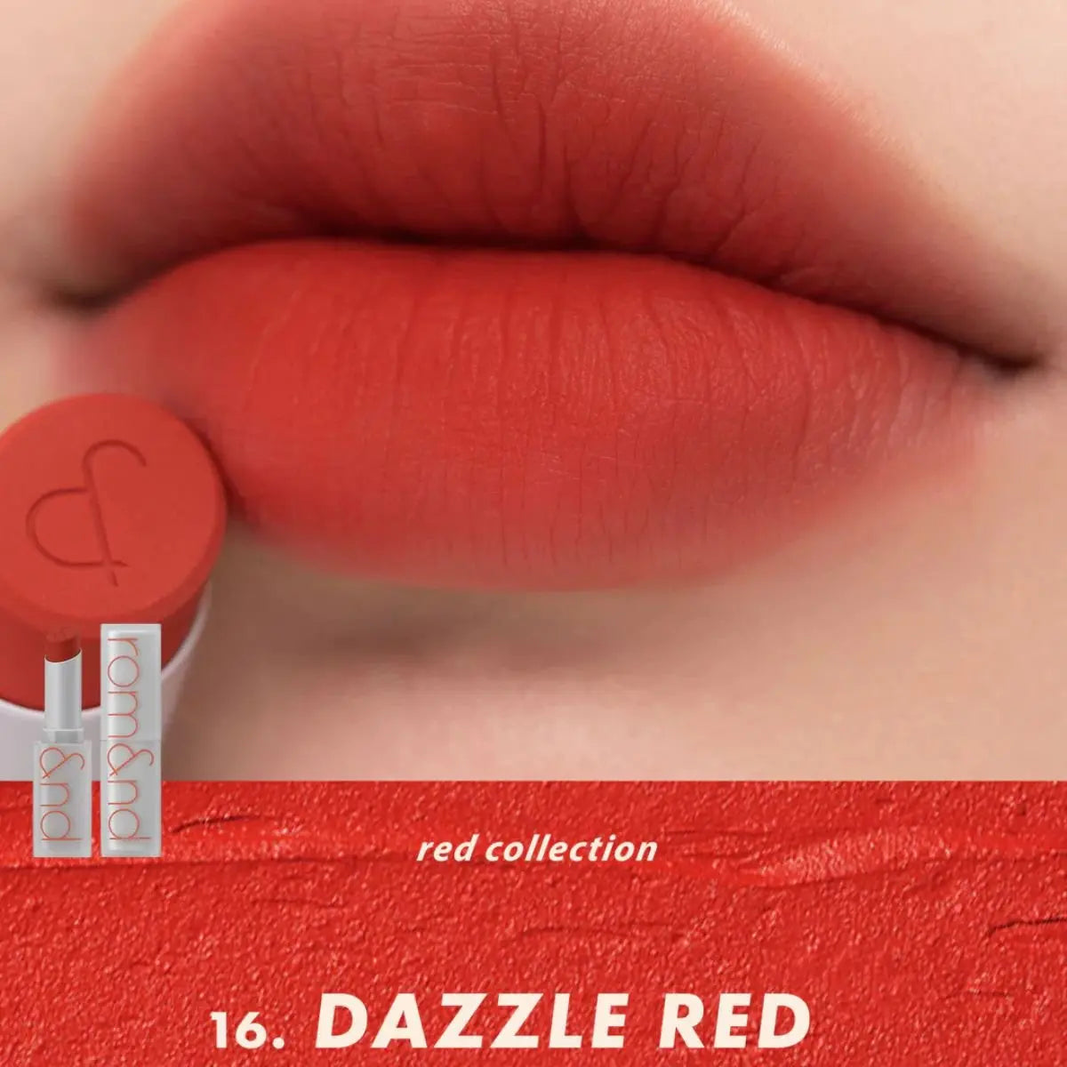 Zero Matte Lipstick Rom&amp;nd