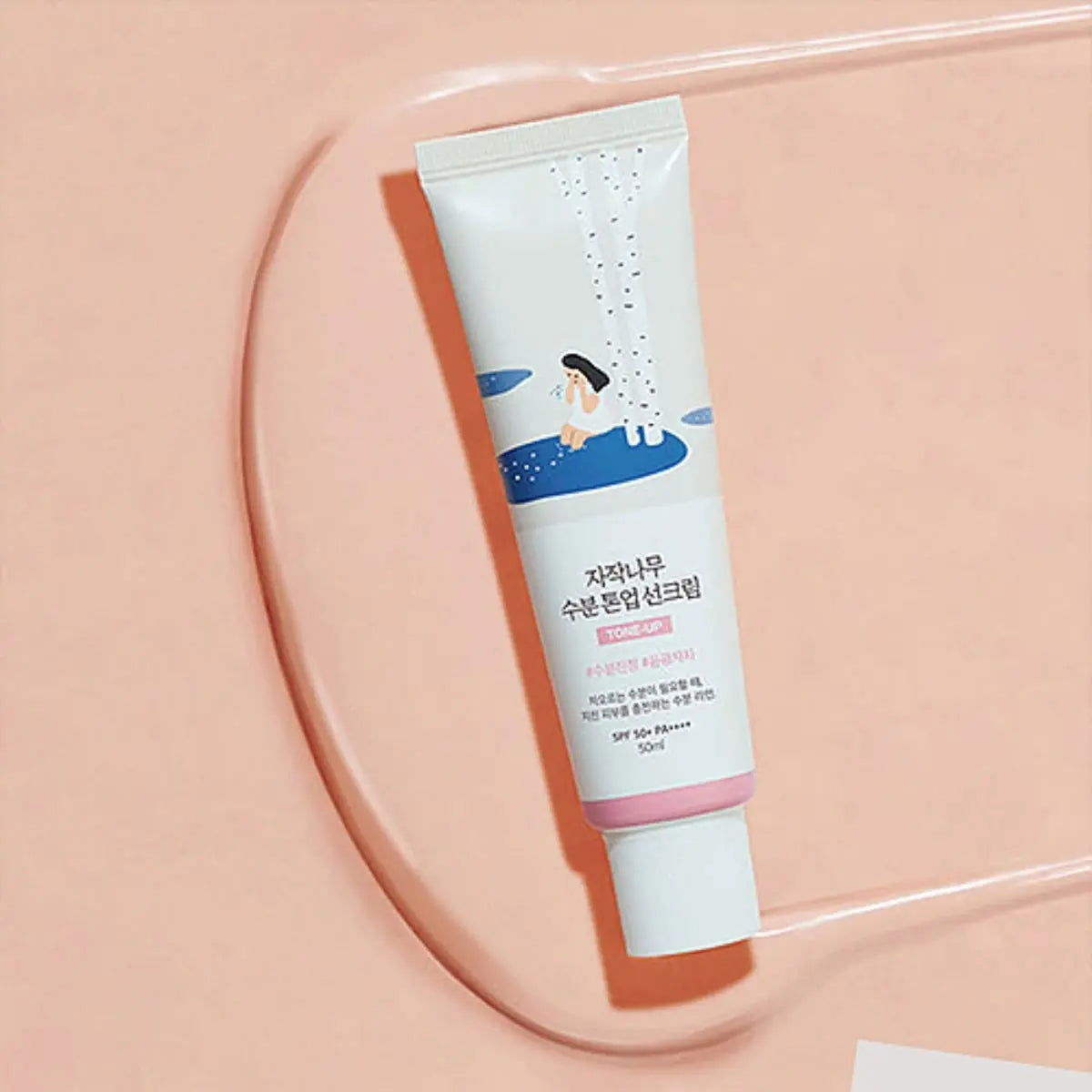Birch Moisture Tone-Up Sunscreen 50mL Round Lab