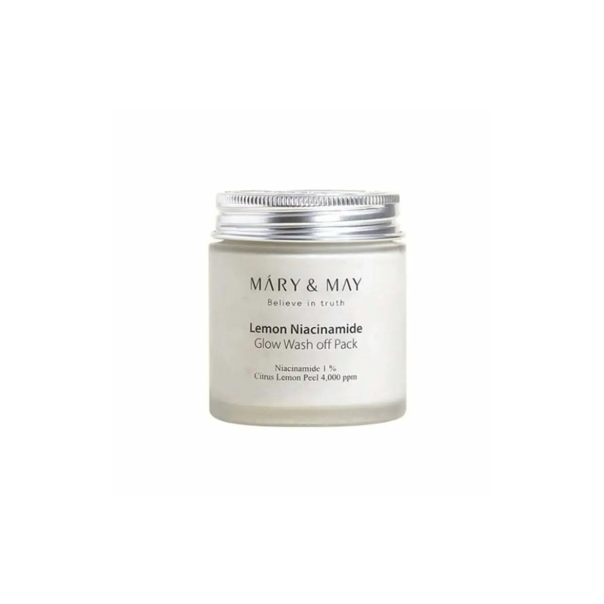Lemon Niacinamide Glow Wash Off Pack 125g Mary&amp;May