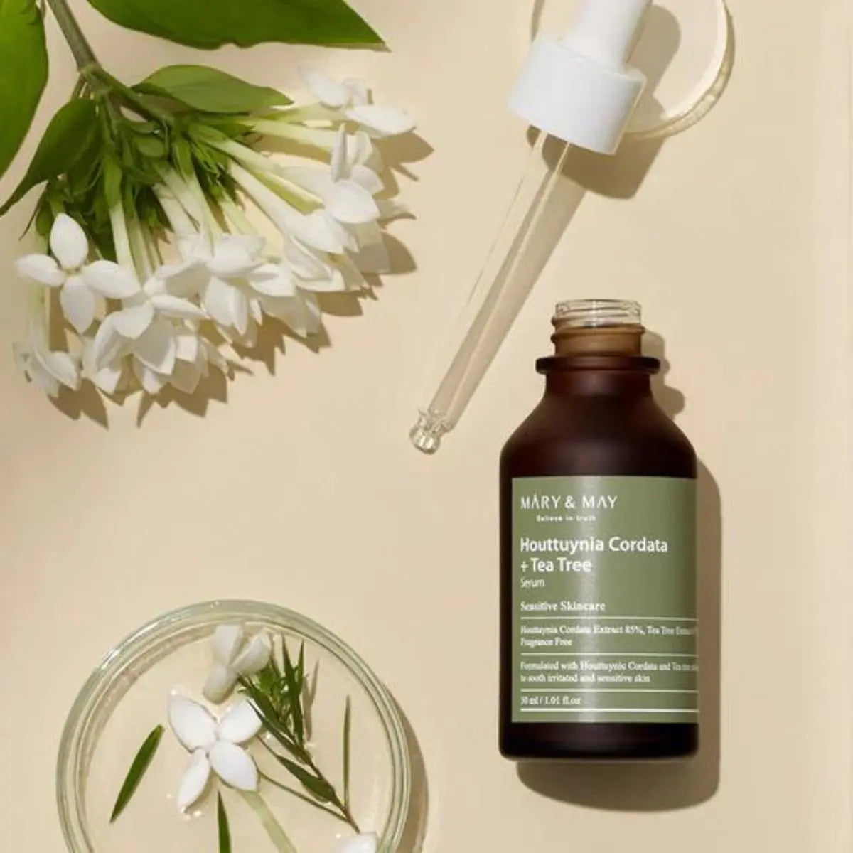 Houttuynia Cordata + Tea Tree Serum 30mL Mary&amp;May