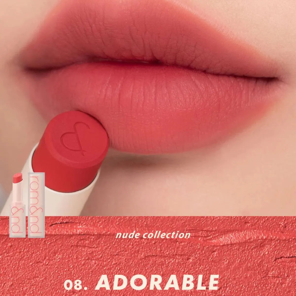 Zero Matte Lipstick Rom&amp;nd
