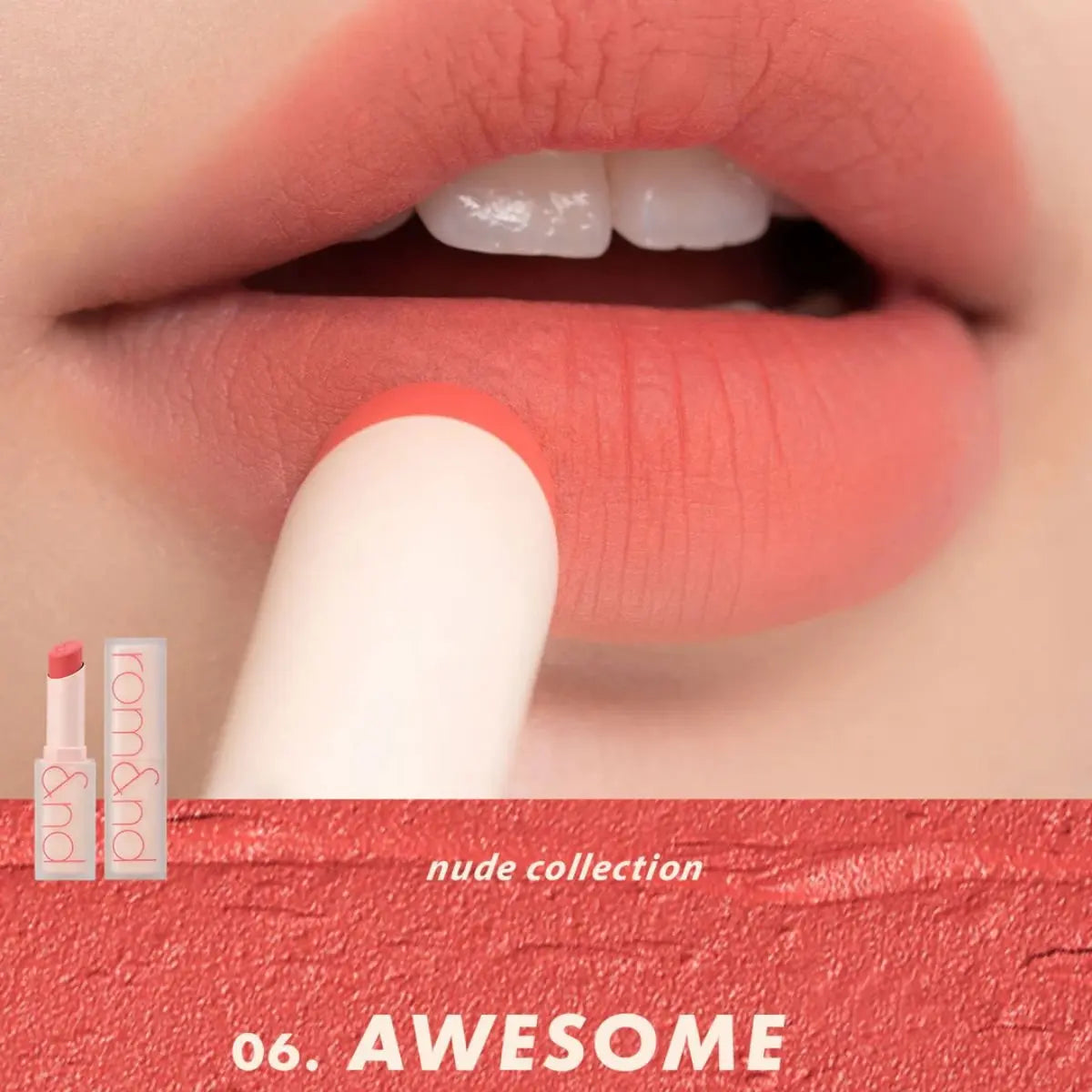 Zero Matte Lipstick Rom&amp;nd